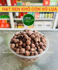 Hạt Sen Còn Nguyên Vỏ Lụa - Thực Phẩm Khô Nguyên Chất, Hương Vị Thơm Ngon, Giàu Dinh Dưỡng 367500