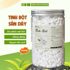 Tinh Bột Sắn Dây CAOFOOD Nguyên Chất 100% - Hàng Việt Nam, Giúp Thanh Nhiệt, Bổ Sung Năng Lượng, 500g/1kg
