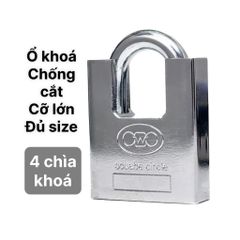 Khóa Cửa Nhà Ổ Khóa Chống Cắt Trắng Circle - Khóa Bảo Mật Chất Lượng Cao Cho Gia Đình, Dễ Sử Dụng, Kích Thước 50mm/60mm
