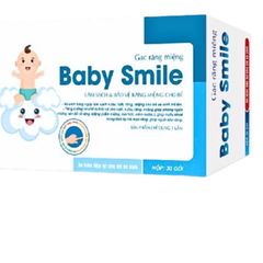 Gạc Răng Miệng BABYSMILE - Vệ Sinh Răng Miệng Cho Bé Sơ Sinh, Hộp 30 Gói Tiện Dụng, Bảo Vệ Sức Khỏe Răng Miệng