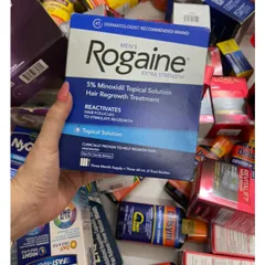 Dung Dịch Mọc Tóc Nam Rogaine Extra 5% Minoxidil 5% - Giải Pháp Chống Rụng Tóc, Tinh Chất Khôi Phục Nang Tóc, Dễ Sử Dụng, 60g