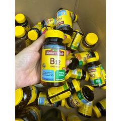 Viên Uống Nature Made Vitamin B12 1000 mcg Hỗ Trợ Hệ Thần Kinh, Tái Tạo Hồng Cầu, Tăng Cường Năng Lượng - 160 Viên