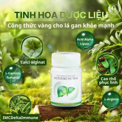 Viên Uống Giải Độc Gan Detoxmune Max - Bảo Vệ Gan, Giải Độc, Hỗ Trợ Chức Năng Gan 30 Viên/Hộp - Sản Phẩm Chăm Sóc Sức Khỏe