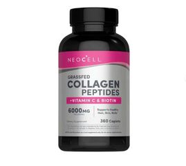 Neocell Super Collagen + Vitamin C & Biotin 360 Viên - Tăng Cường Sức Khỏe Da, Tóc Và Móng Từ Mỹ