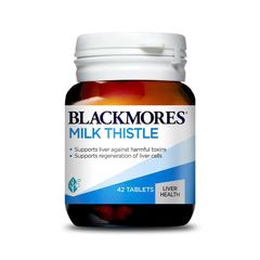 Viên Uống Giải Độc Gan Blackmores Liver Health Milk Thistle 42 Viên - Hỗ Trợ Chức Năng Gan Từ Thiên Nhiên, Giải Độc Hiệu Quả
