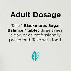 Viên Uống Hỗ Trợ Đường Huyết Sugar Balance Blackmores 90 Viên - Hỗ Trợ Kiểm Soát Tiểu Đường, Duy Trì Mức Đường Huyết Ổn Định