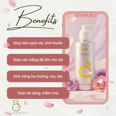 Sữa Tắm Nữ V-Naturecare Hương Nước Hoa Quyến Rũ 190ml - Sạch Da, Trắng Da, Lưu Hương Suốt 6 Tiếng, Chăm Sóc Da Mềm Mịn Tự Nhiên