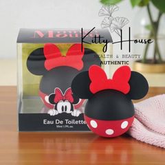 Nước hoa trẻ em Minnie Mouse Eau de Toilette 50ml - Hương thơm ngọt ngào, biểu tượng của tình yêu và sự ngây thơ cho bé