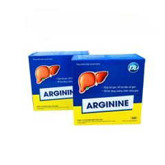 Viên Uống Arginine Phúc Vinh 200mg - Hỗ Trợ Chức Năng Gan, Thanh Lọc Cơ Thể - Hộp 60 Viên, Giải Độc Gan Hiệu Quả