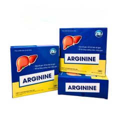 Viên Uống Arginine Phúc Vinh 200mg - Hỗ Trợ Chức Năng Gan, Thanh Lọc Cơ Thể - Hộp 60 Viên, Giải Độc Gan Hiệu Quả