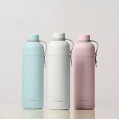 Bình Giữ Nhiệt Có Quai Xách Lock&Lock Belt Bottle 490ml - LHC4267
