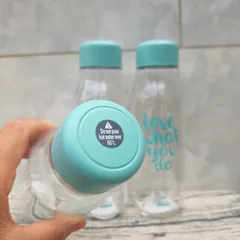 Bộ 3 Bình Nước Nhựa LocknLock Milky 500ml BPA Free - Chịu Nhiệt Đến 60 Độ, Thiết Kế Gọn Nhẹ, An Toàn Với Môi Trường