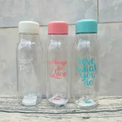 Bộ 3 Bình Nước Nhựa LocknLock Milky 500ml BPA Free - Chịu Nhiệt Đến 60 Độ, Thiết Kế Gọn Nhẹ, An Toàn Với Môi Trường