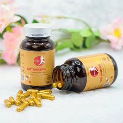 Viên Nhân Sâm CND Ginseng Gold - Tăng Đề Kháng, Bồi Bổ Sức Khỏe từ Nhân Sâm Canada, 60 Viên Hỗ Trợ Năng Lượng và Tinh Thần