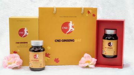 Viên Nhân Sâm CND Ginseng Gold - Tăng Đề Kháng, Bồi Bổ Sức Khỏe từ Nhân Sâm Canada, 60 Viên Hỗ Trợ Năng Lượng và Tinh Thần
