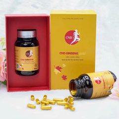 Viên Nhân Sâm CND Ginseng Gold - 60 Viên Tăng Sinh Lực, Giảm Mệt Mỏi, Hỗ Trợ Giảm Stress tự nhiên từ Nhân Sâm Canada