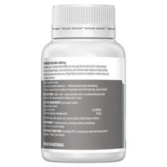Viên Uống Bổ Não Healthy Care Ginkgo Biloba 6000mg - Tăng Cường Trí Nhớ và Khả Năng Tập Trung, 60 Viên Hỗ Trợ Sức Khỏe Não Bộ