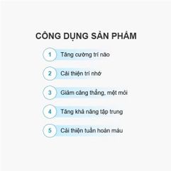 Viên Uống Bổ Não Healthy Care Ginkgo Biloba 6000mg - Tăng Cường Trí Nhớ và Khả Năng Tập Trung, 60 Viên Hỗ Trợ Sức Khỏe Não Bộ
