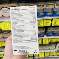 Viên uống vitamin tổng hợp Centrum For Men 90 viên - Bổ sung dinh dưỡng cần thiết cho sức khỏe nam giới, tăng cường sức đề kháng hiệu quả