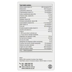 Viên Uống Vitamin Tổng Hợp Centrum For Women 90 Viên - Bổ Sung Dinh Dưỡng Cho Phụ Nữ, Tăng Cường Sức Khỏe Và Năng Lượng