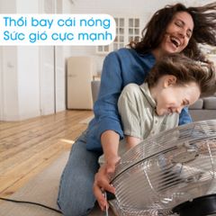 Quạt sàn Unold 86756 Windmaschine 120W - Quạt đứng inox cao cấp chính hãng Đức, gió mát êm ái, tiết kiệm điện cho mọi không gian sống