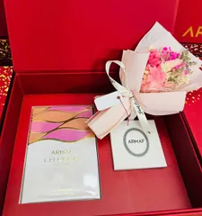 Hộp quà tặng Armaf Le Parfait Panache EDP 100ml + nến thơm + hoa đẹp
