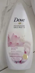 Sữa Tắm Dove Hoa Sen (Nắp Trắng) 750ml - Dưỡng Ẩm Da Mềm Mịn, Hương Hoa Sen Thoảng Nhẹ, Sản Xuất Tại Đức, Phù Hợp Mọi Loại Da