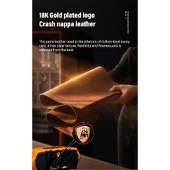 Loa Bluetooth Cao Cấp Tonino Lamborghini TL89 - Da Nappa, TWS, Âm Thanh 360 Độ, Logo Mạ Vàng 18K, Quà Tặng Sang Trọng