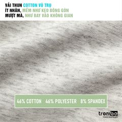 Áo Thun Nam Basic Cotton Vũ Trụ - Form Clean Fit Cao Cấp, Thoáng Mát, Thời Trang Tinh Tế - Trang Phục Dạo Phố, Gym