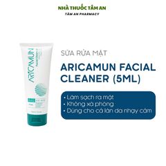 Sữa Rửa Mặt Dưỡng Ẩm Dịu Nhẹ ARICAMUN 100ml - Làm Sạch Da Nhạy Cảm, An Toàn, Không Chứa Xà Phòng, Phù Hợp Với Mọi Loại Da