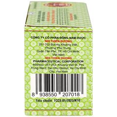Dầu Gió Nhị Thiên Đường 1.5ML - Hộp 10 Chai, Mùi Thơm Thảo Mộc, Tiện Lợi Mang Theo, Giúp Thư Giãn Sau Ngày Dài