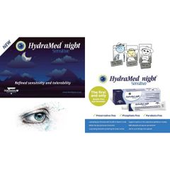 Mỡ Tra Mắt Ban Đêm HydraMed Night Sensitive 5g - Giúp Làm Dịu Khô, Bảo Vệ Mắt Kích Ứng và Phục Hồi Màng Phim Nước Mắt
