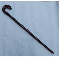 Gậy Đầu Rồng Thân Rồng Gỗ Hương Đá -GGH-002 Hàng chính hãng Vua cờ -Hộp trang sức