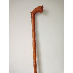 Gậy Chống Trượt Cho Người Già - Gậy Batoong Gỗ Hương KT 90cm