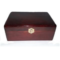 Hộp đựng con dấu gỗ Công Ty kích thước 15 x 22 x9 cm