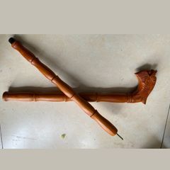 Cây Batoong Bằng Gỗ Hương Chống Trơn Trượt Cho Người Già