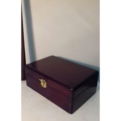 Hộp con dấu gỗ công ty