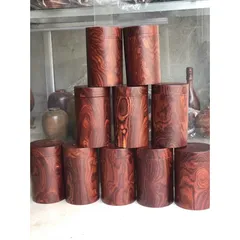Hộp Trà Gỗ, Hộp Đựng Chè Gỗ Trắc Kích thước 20 x 12 cm