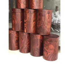 Hộp Trà Gỗ, Hộp Đựng Chè Gỗ Trắc Kích thước 20 x 12 cm