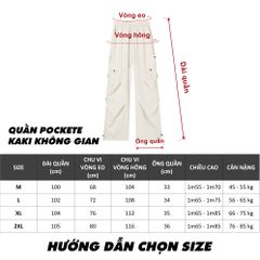 Quần Ống Rộng Trombe - Quần Cargo Unisex Xếp Ly Phong Cách Streetwear Chất Liệu Kaki Thoải Mái Dễ Phối Đồ