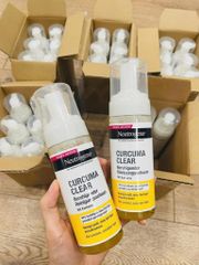 Sữa Rửa Mặt Nghệ Neutrogena Calme Curcuma 150ml - Dành Cho Da Nhạy Cảm, Làm Sạch & Làm Sáng Da, Chiết Xuất Tự Nhiên, Hàng Pháp