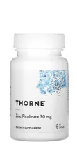 Viên uống bổ sung kẽm Thorne Zinc Picolinate 30 mg, 60 Viên của Mỹ