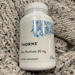 Viên uống bổ sung kẽm Thorne Zinc Picolinate 30 mg, 60 Viên của Mỹ