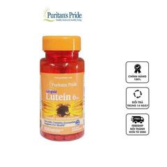 Viên uống bổ mắt Puritan's Pride Lutein 6mg - Bảo vệ mắt, cải thiện thị lực, hỗ trợ chống lại ánh sáng xanh - 100 viên siêu hiệu quả