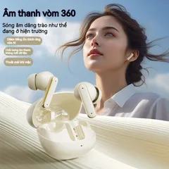 Tai Nghe Không Dây Bluetooth Q23 TWS 5.4 - Tai Nghe Nhét Tai Thể Thao Với Mic, Âm Thanh HiFi, Chống Nước, Thoải Mái Khi Tập Luyện