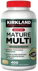 Vitamin tổng hợp Kirkland Mature Multi Adult 50+