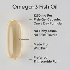 Dầu cá Omega 3 Fish Oil Triple Strength 150 viên - Bổ sung Omega-3 cho sức khỏe tim mạch và chức năng não bộ