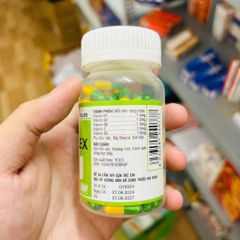 Viên uống B-Complex C Vitamin tổng hợp Nhóm B - B1, B6, B12, 100 viên - Tăng cường sức đề kháng và giảm mệt mỏi