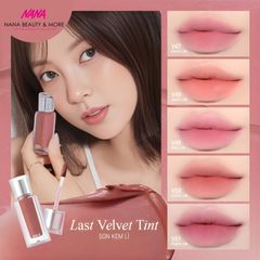 Son Kem Lì Bbia Last Velvet Tint MLBB Edition 5g - Tông Màu Tự Nhiên Nổi Bật, Lớp Nhung Mịn, Chất Son Dưỡng Ẩm Tối Ưu
