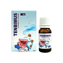 Men vi sinh Tenbimus Global Pharm 10ml - Hỗ trợ tiêu hóa và cải thiện sức khỏe đường ruột cho trẻ em từ sơ sinh đến 12 tuổi